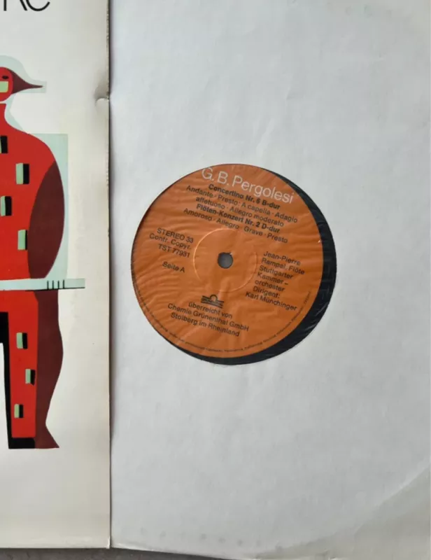 Igor Strawinsky lp vinilas vinilinė plokštelė - , namai ir interjeras 4