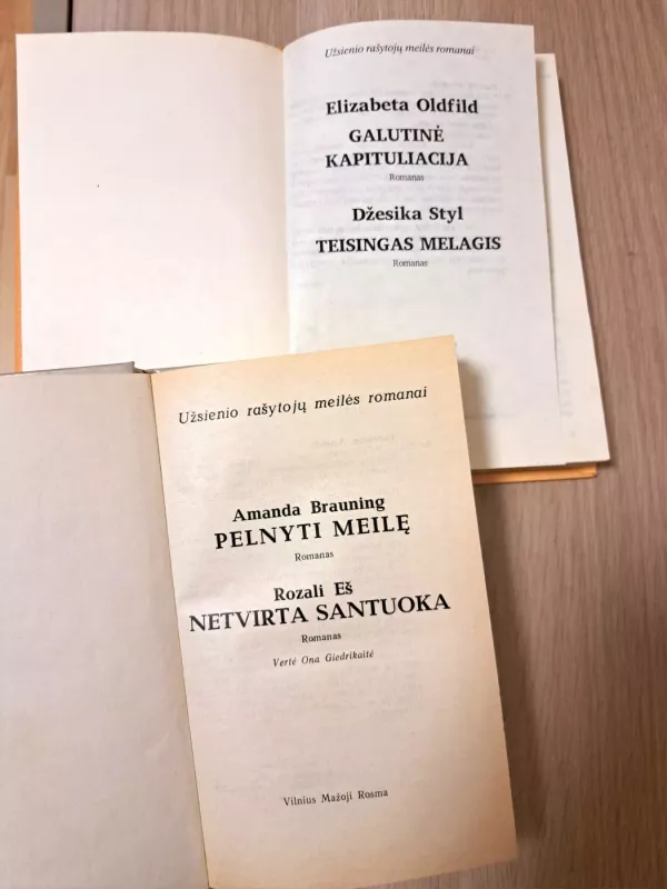 Užsienio rašytojų meilės romanai - Įvairūs autoriai, knyga 3