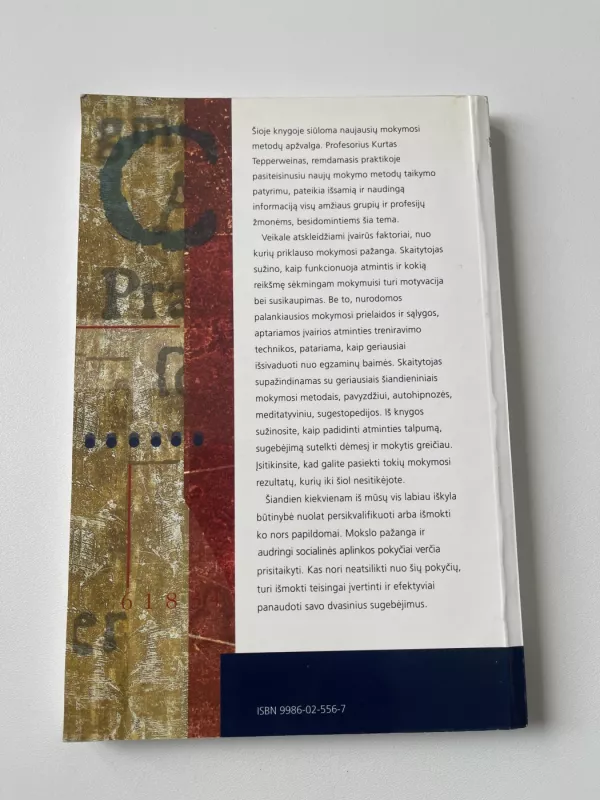 Menas mokytis nepavargstant - Kurt Tepperwein, knyga 3