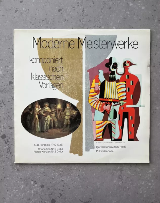 Igor Strawinsky lp vinilas vinilinė plokštelė - , namai ir interjeras 2