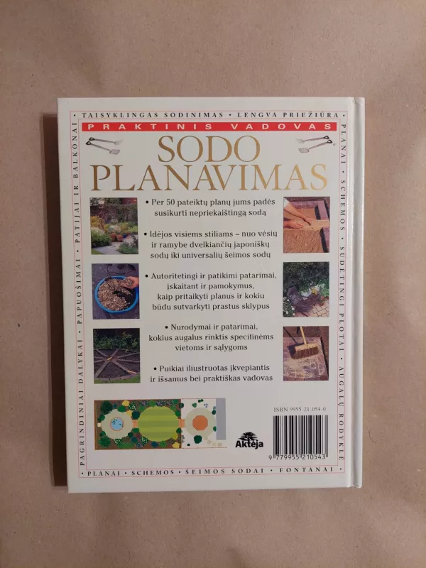 Sodo planavimas - Peter McHoy, knyga 3