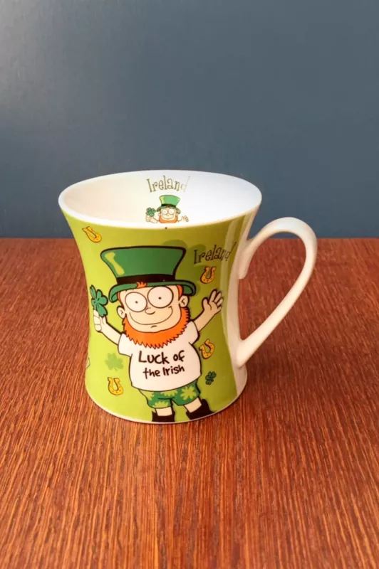 Puodelis 300ml, "Luck Of The Irish" - , namai ir interjeras 2