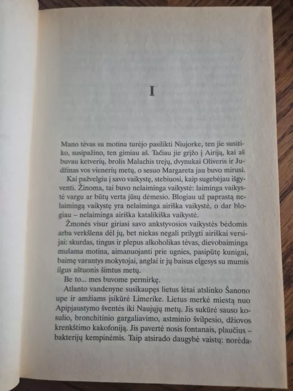 Andželos pelenai - Frank McCourt, knyga 6