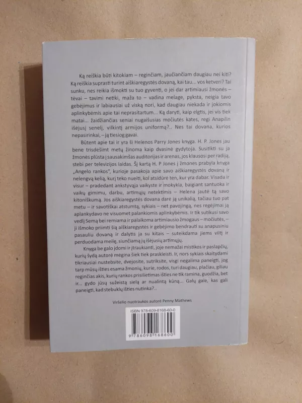 Angelo rankos - Helen Parry Jones, knyga 3