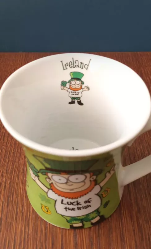 Puodelis 300ml, "Luck Of The Irish" - , namai ir interjeras 3