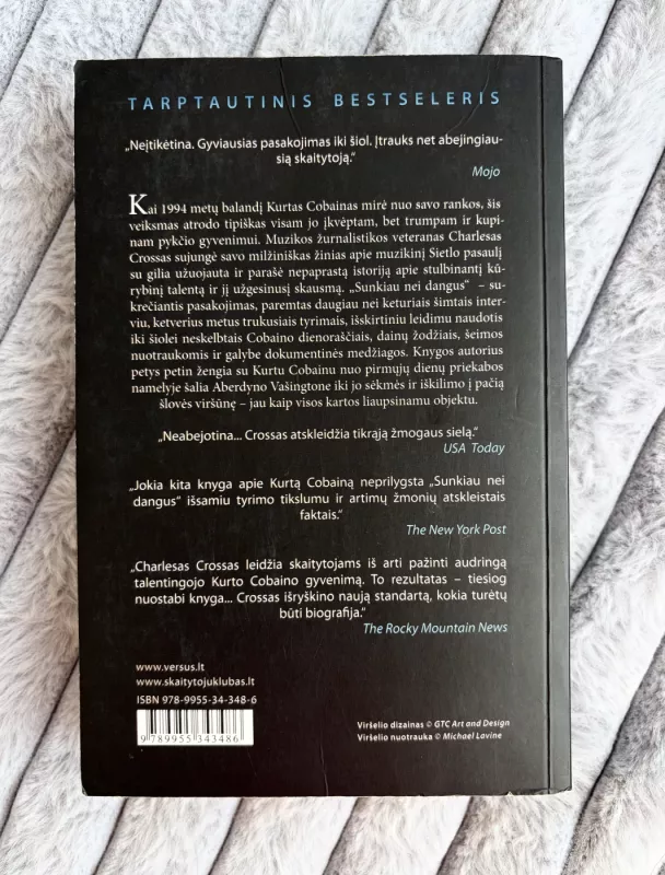 Sunkiau nei dangus. Kurto Cobaino biografija - Charles R. Cross, knyga 3
