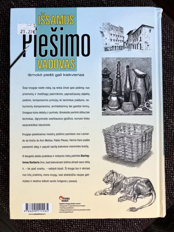 Išsamus piešimo vadovas - Barber Barrington, knyga 3