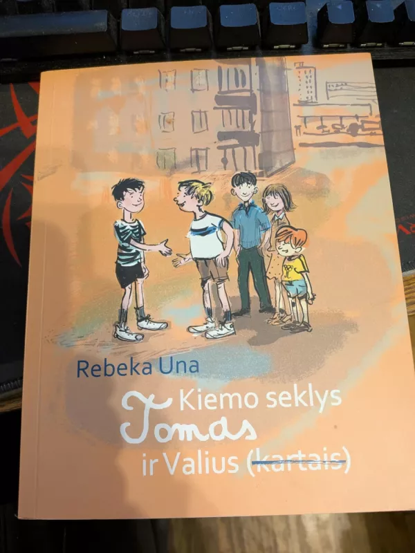 Kiemo seklys Tomas ir Valius - Rebeka Una, knyga 3