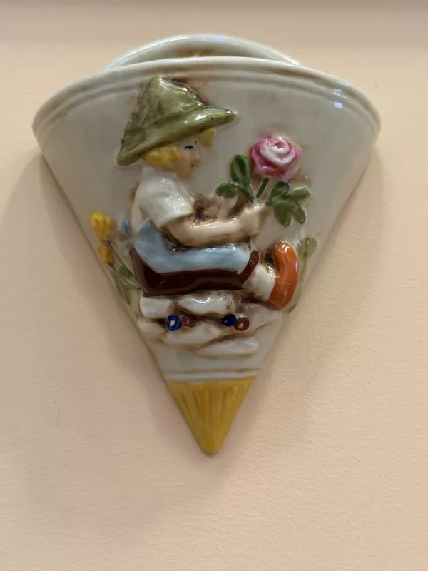 Vintažinė sieninė vaza - , namai ir interjeras 4