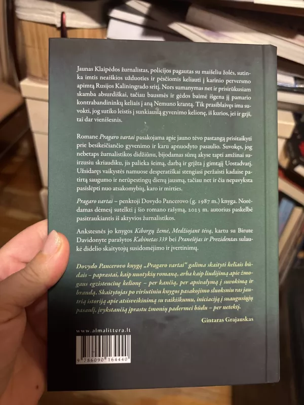 Pragaro vartai - Dovydas Pancerovas, knyga 3