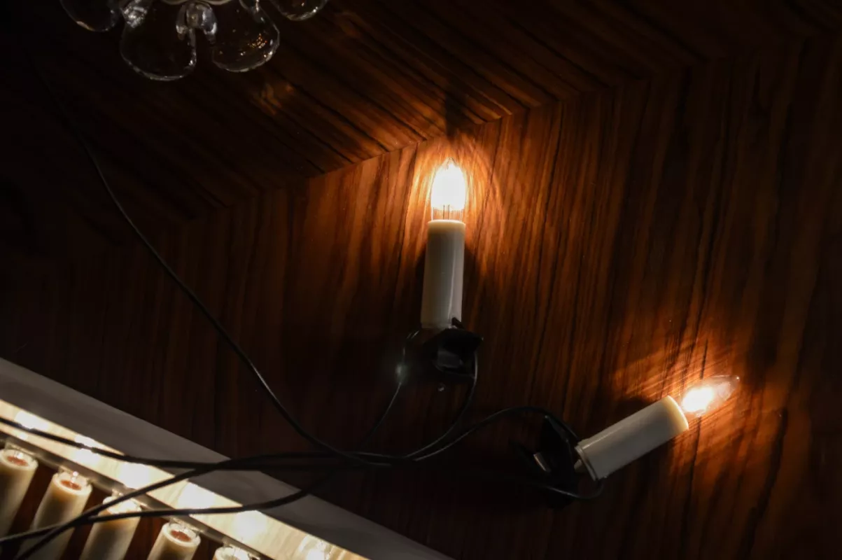 Vintage šventinė lempučių girlianda - , namai ir interjeras 5