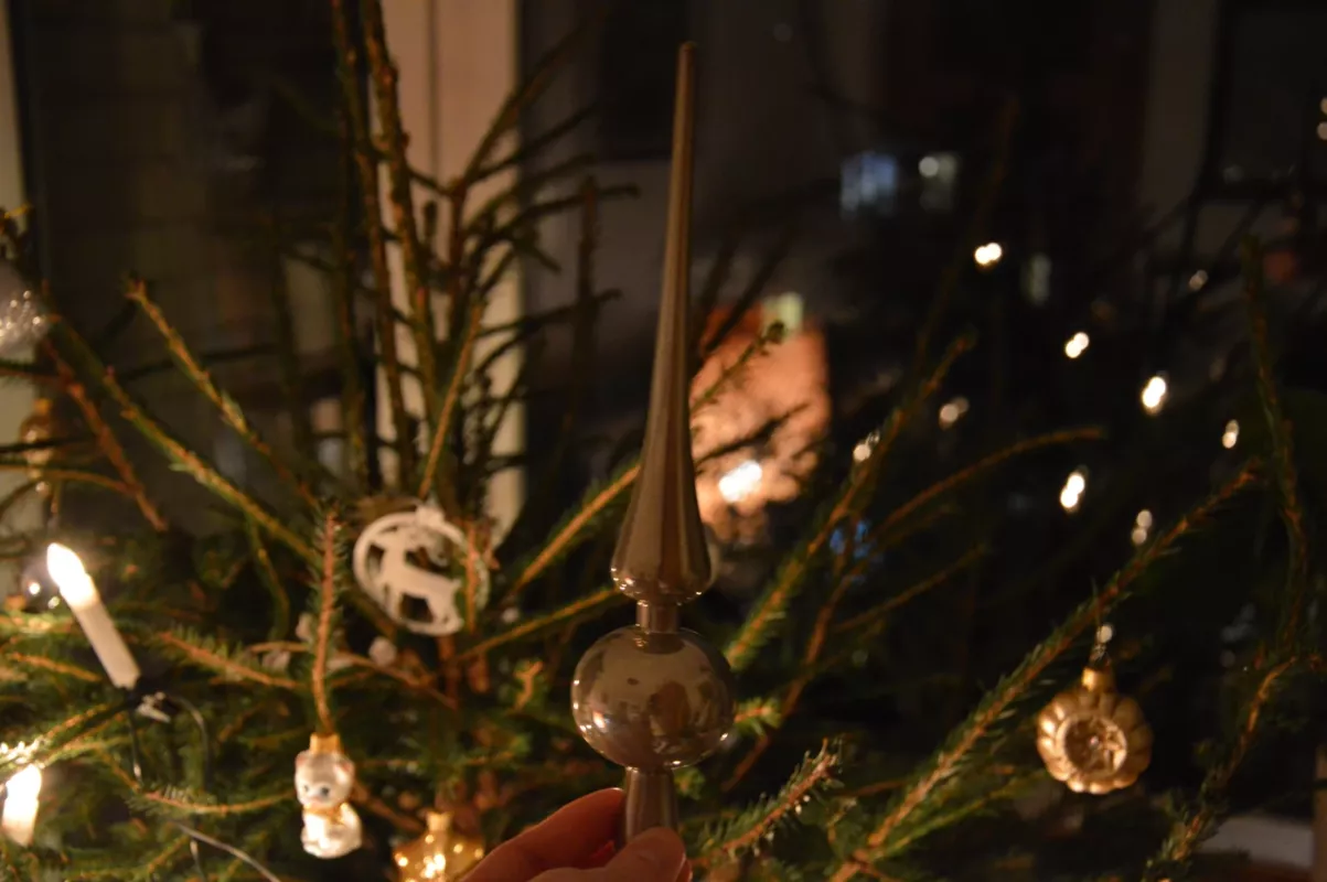 Vintage stiliaus eglutės viršūnė - , namai ir interjeras 3