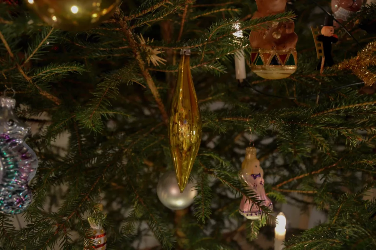 Vintage Poland stikliniai eglutės žaisliukai - , namai ir interjeras 3