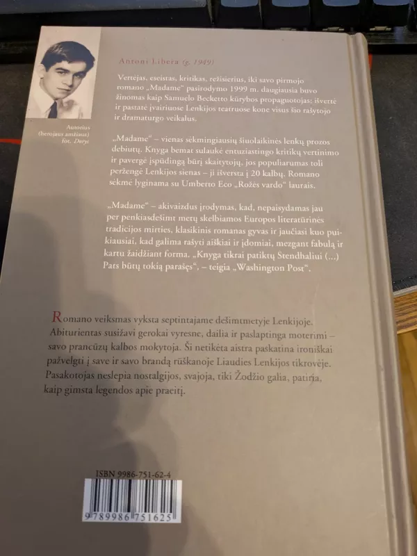 Madame - Antoni Libera, knyga 2