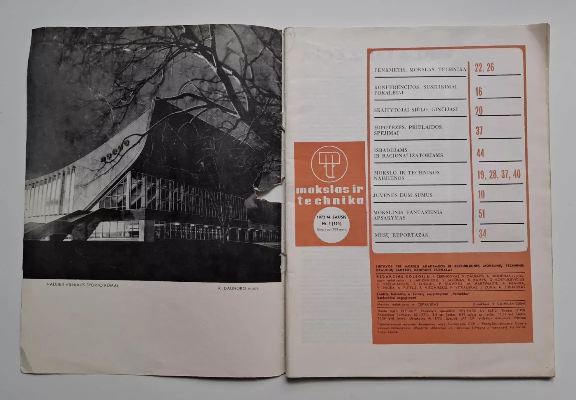 Mokslas ir technika 1972 Nr. 01 - Daug autorių, knyga 3