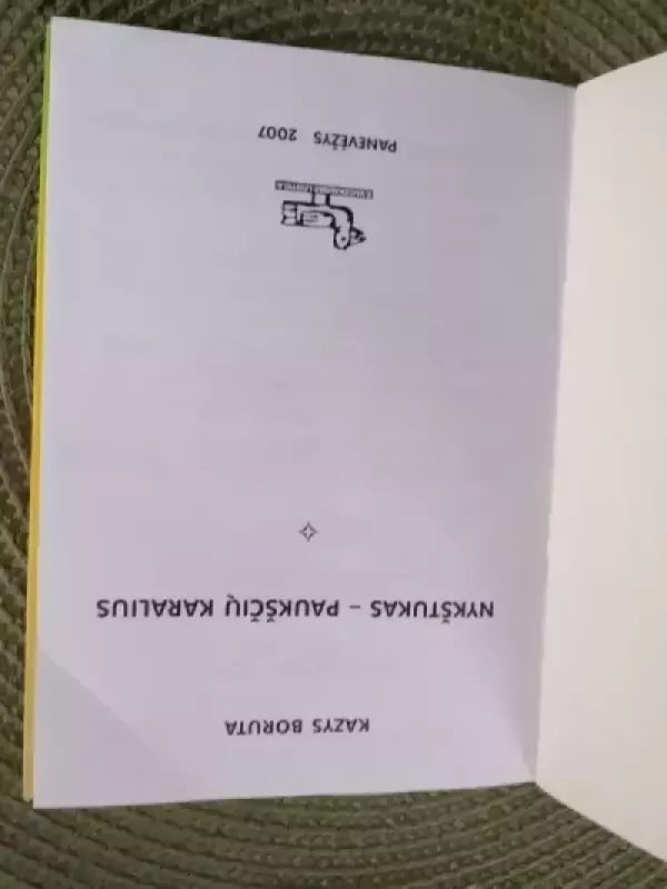 Nykštukas - paukščių karalius - Kazys Boruta, knyga 3
