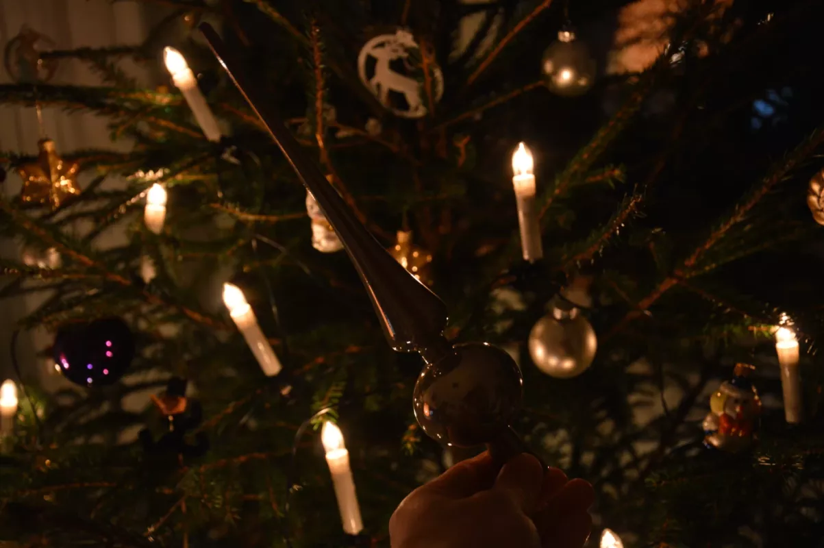 Vintage stiliaus eglutės viršūnė - , namai ir interjeras 4