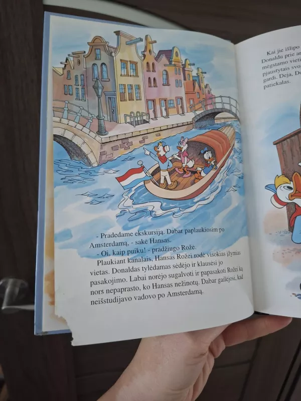 Didysis Sūris. Donaldo nuotykiai Olandijoje - Walt Disney, knyga 4