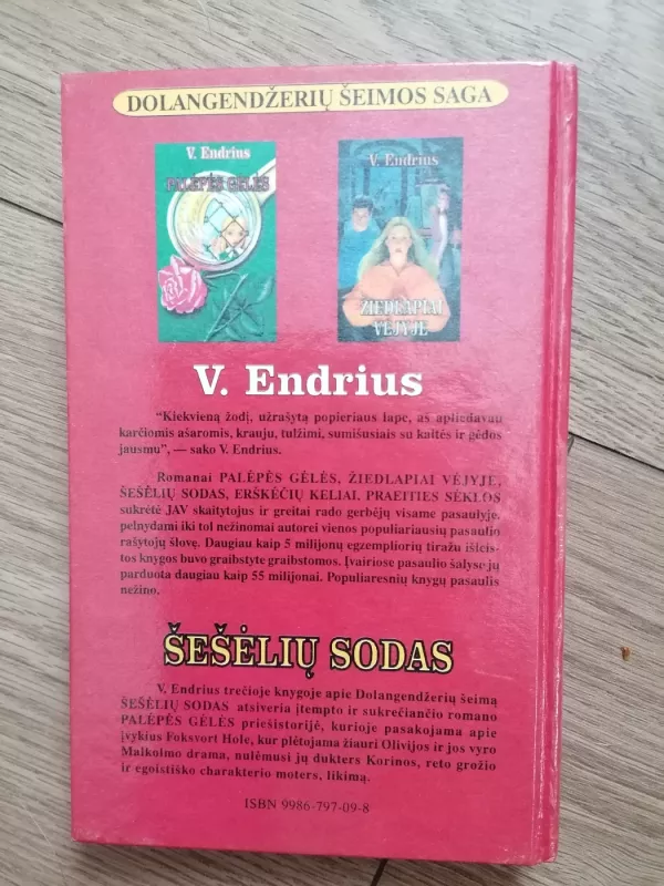 Šešėlių sodas - V. C. Endrius, knyga 6