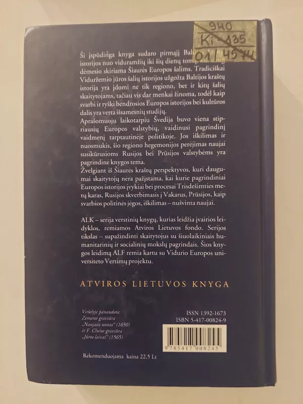 Šiaurės Europa ankstyvaisiais naujaisiais amžiais - David Kirby, knyga 4