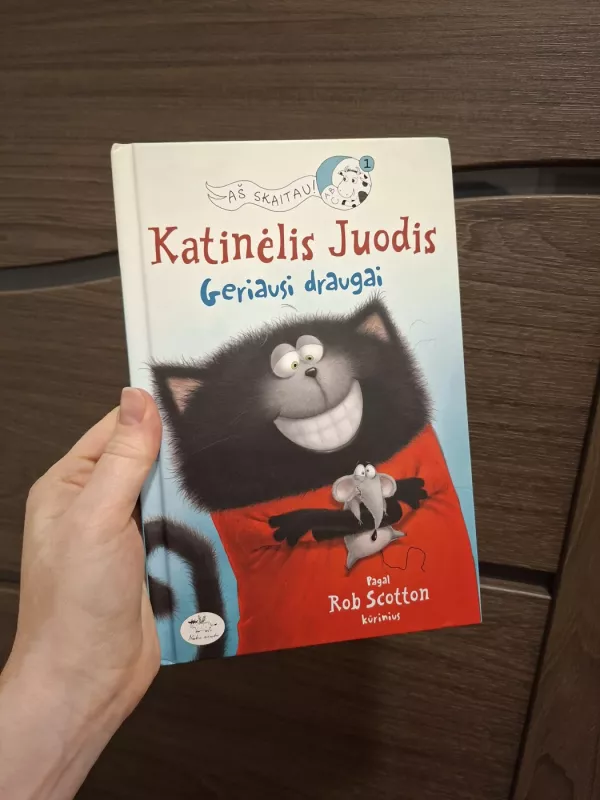 Katinėlis Juodis. Geriausi draugai - Rob Scotton, knyga 2
