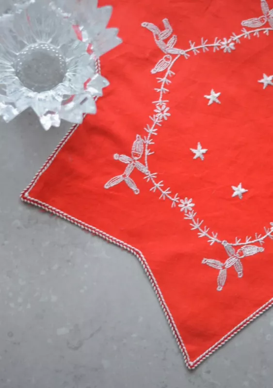 Žvaigždės formos šventinė staltiesė - , namai ir interjeras 3
