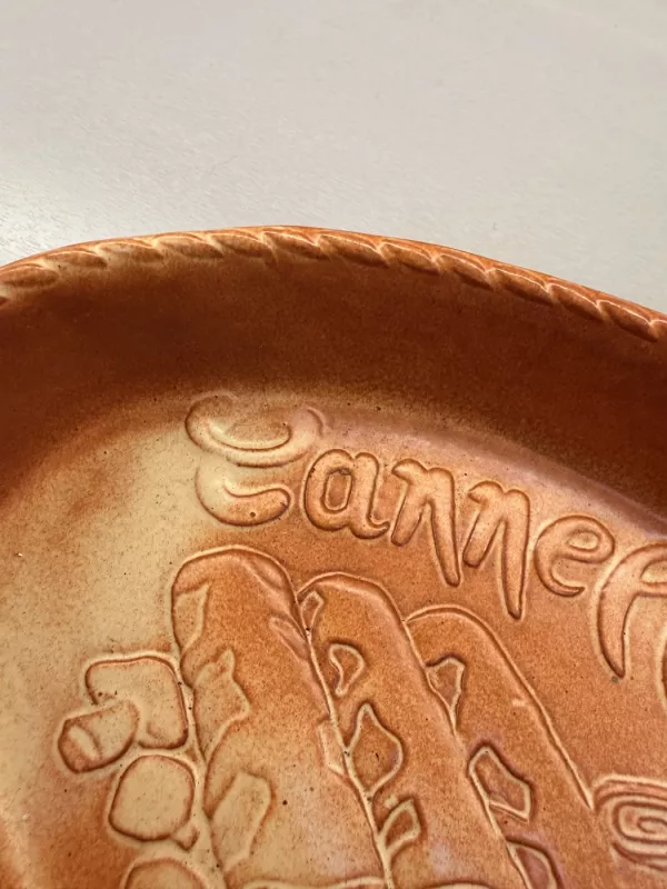 Vintažinė keramikinė lėkštė - , namai ir interjeras 3