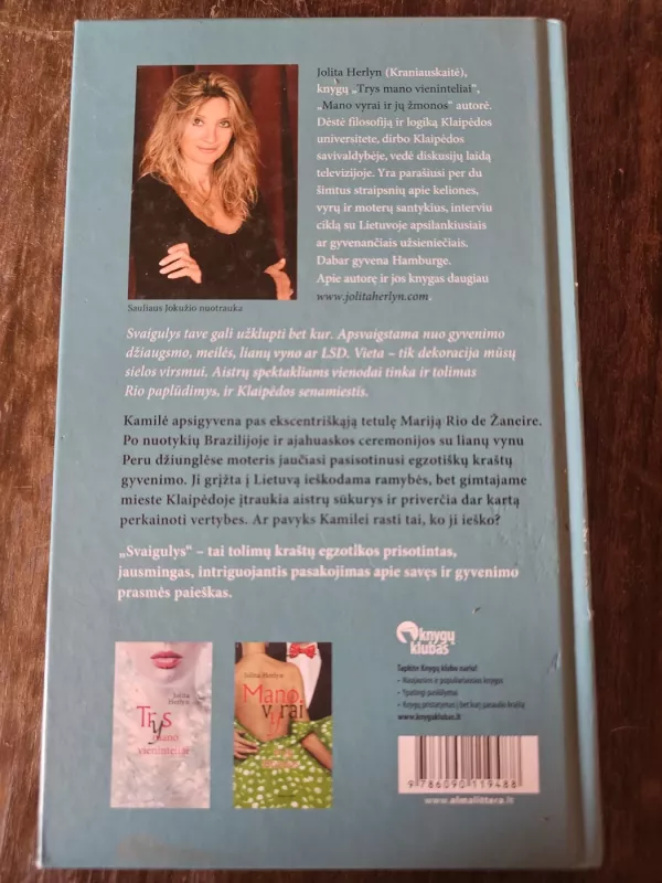 Svaigulys - Jolita Herly, knyga 3