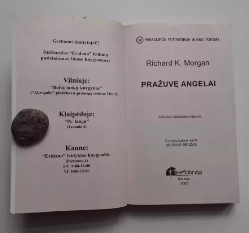 Pražuvę angelai (389) - Richard K. Morgan, knyga 3