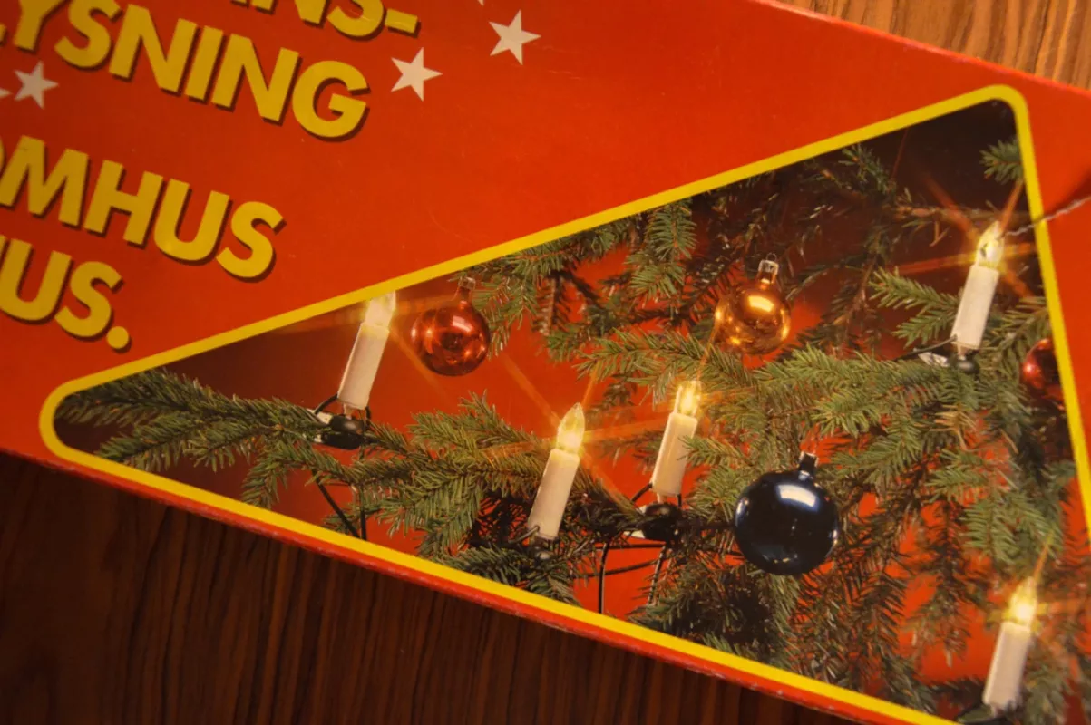 Vintage šventinė lempučių girlianda - , namai ir interjeras 2