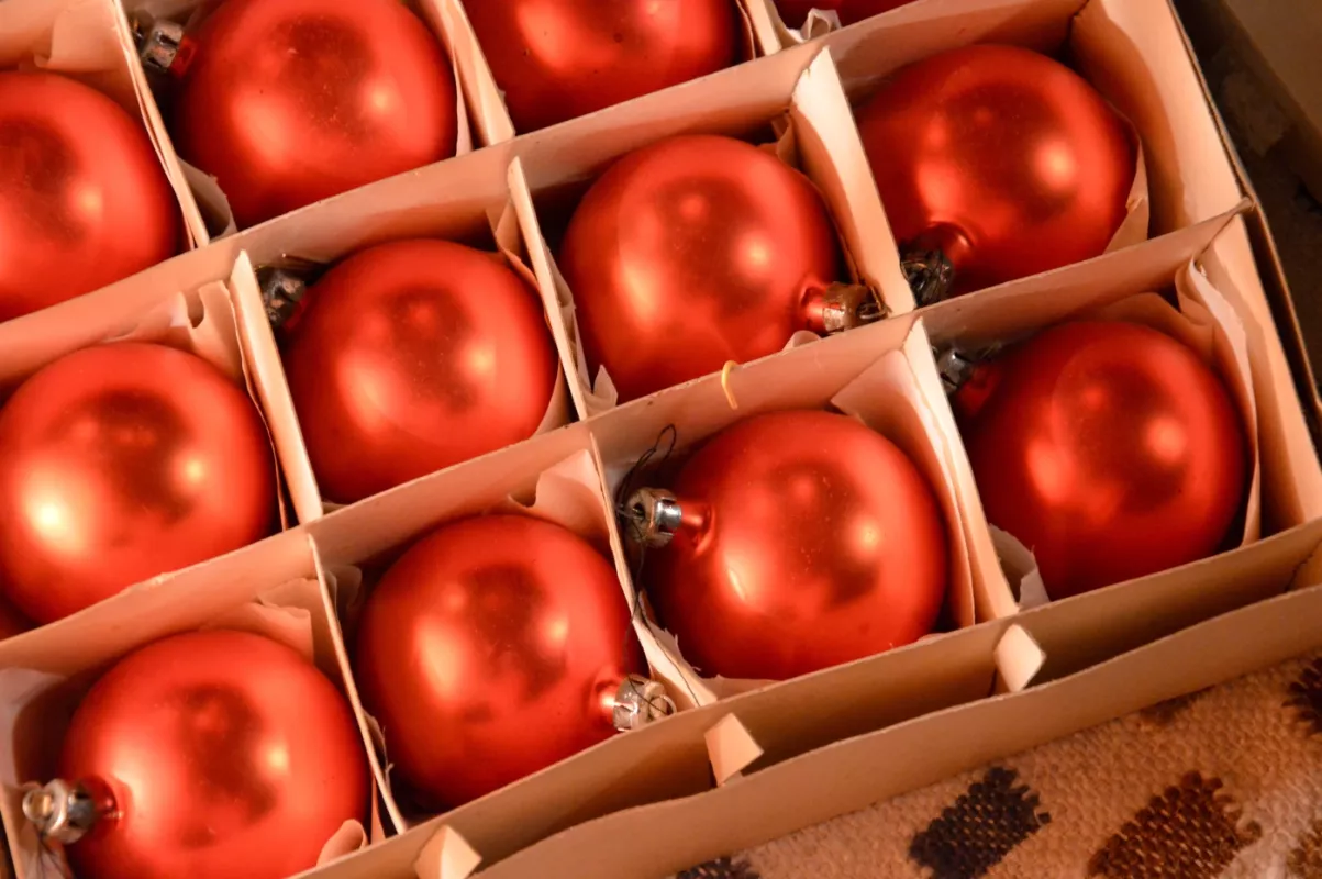 Vintage Poland stikliniai eglutės žaisliukai - , namai ir interjeras 5