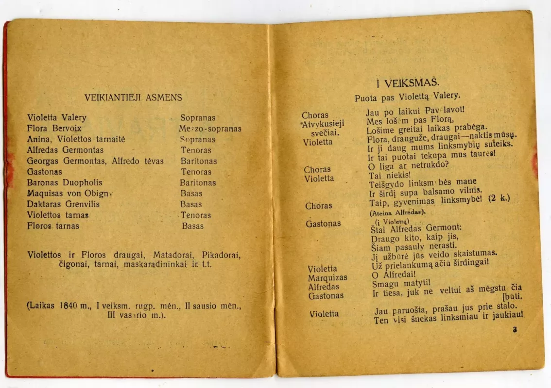 Violetta La Traviata Operos libretto - Giuseppe Verdi, Faustas Kirša, Balys Sruoga, knyga 5