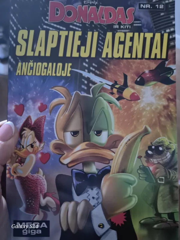 Donaldas ir kiti. Slaptieji agentai Ančiogaloje - Walt Disney, knyga 2