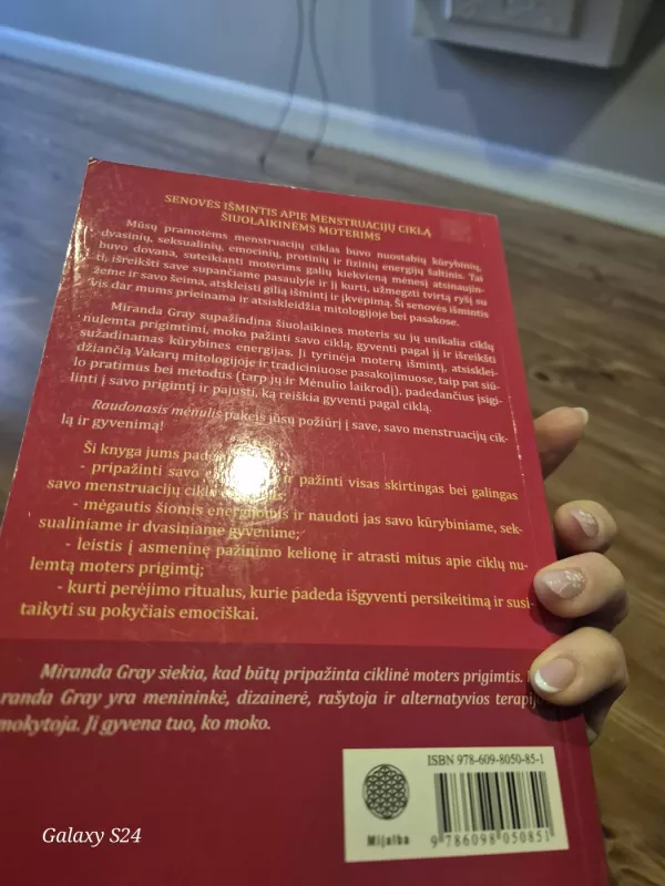 Raudonasis mėnulis - Miranda Gray, knyga 4