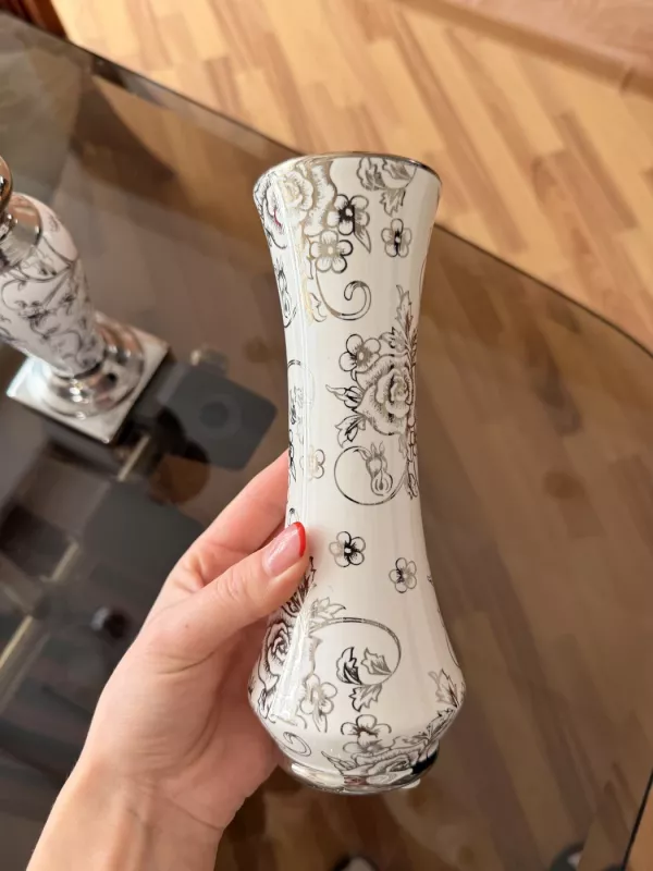 Vintage žvakidė ir vaza - , namai ir interjeras 4