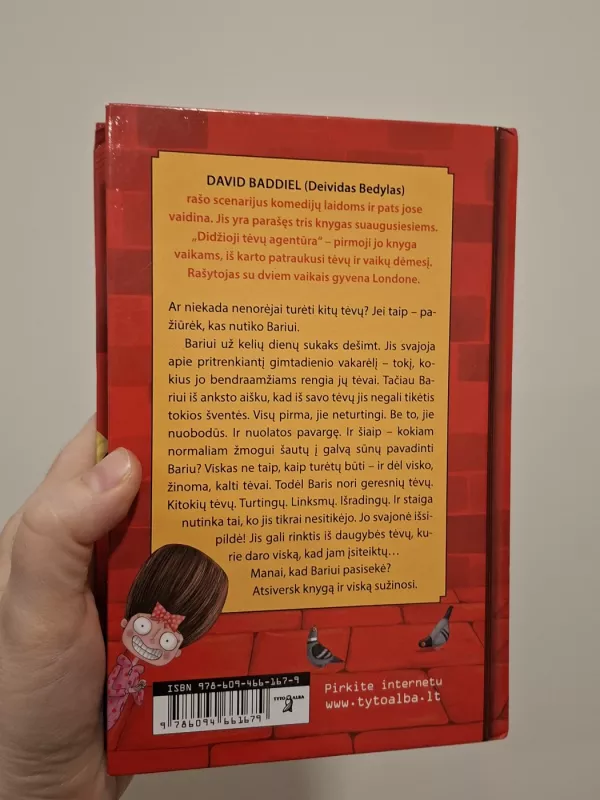 Didžioji tėvų agentūra - David Baddiel, knyga 4