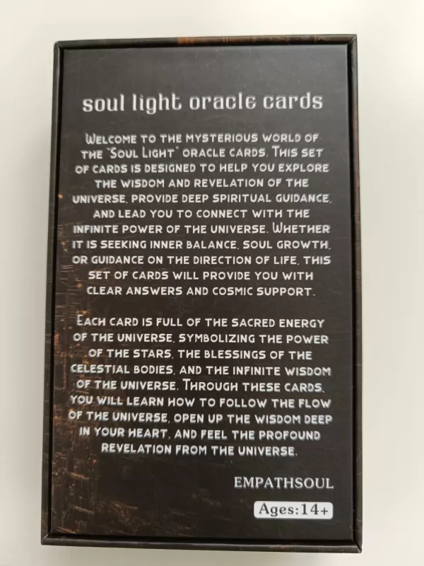 Sielos orakulo kortos - , stalo žaidimas 6