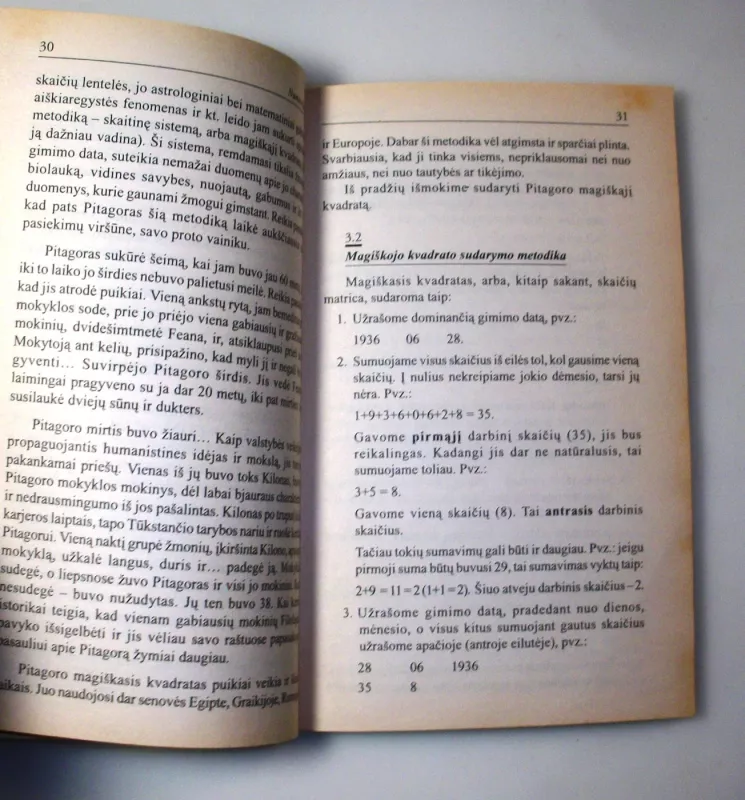 Numerologija. Magiškasis Pitagoro kvadratas - Petras Šibilskis, knyga 5