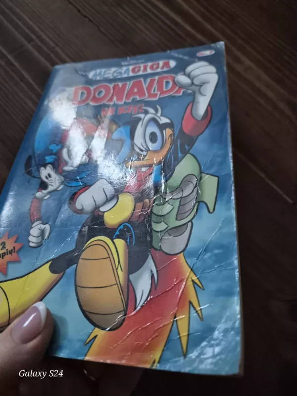 Megagiga. Donaldas ir kiti (7 dalis) - Walt Disney, knyga 4
