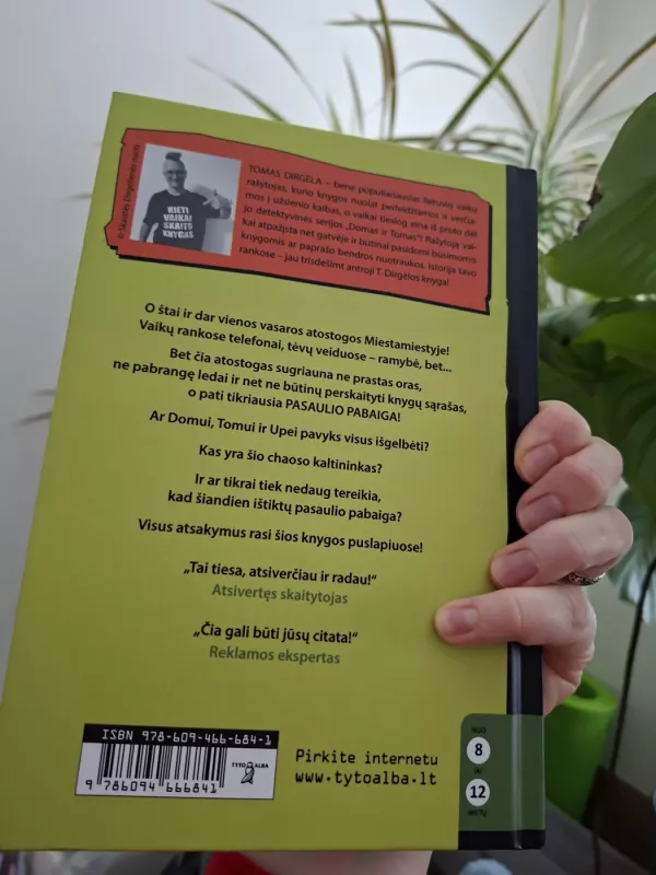 Domas ir Tomas. Pasaulio pabaigos byla. - Tomas Dirgėla, knyga 4