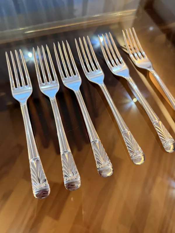 Vintažinės desertinės šakutės - , namai ir interjeras 3