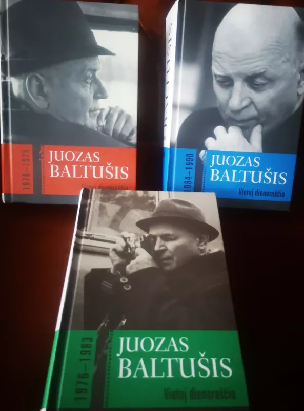 Vietoj dienoraščio 1970-1990 m užrasai. 1-2-3 tomai - Juozas Baltušis, knyga 2