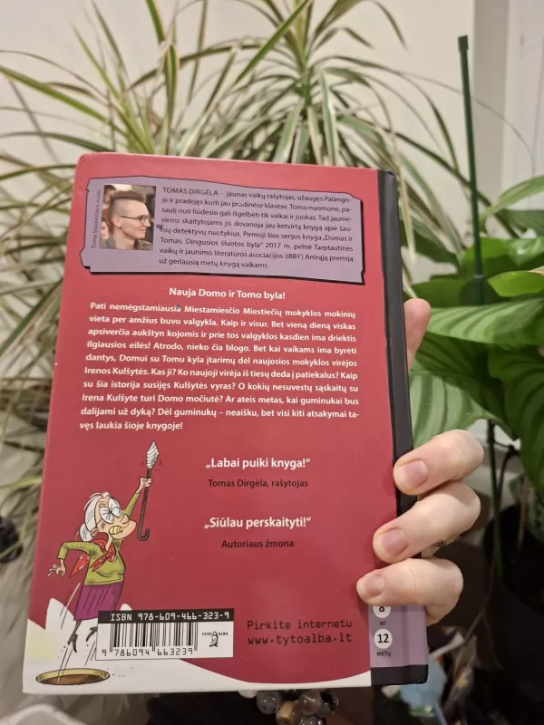 Domas ir Tomas. Virėjos Irenos byla - Tomas Dirgėla, knyga 4
