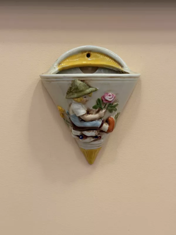 Vintažinė sieninė vaza - , namai ir interjeras 2