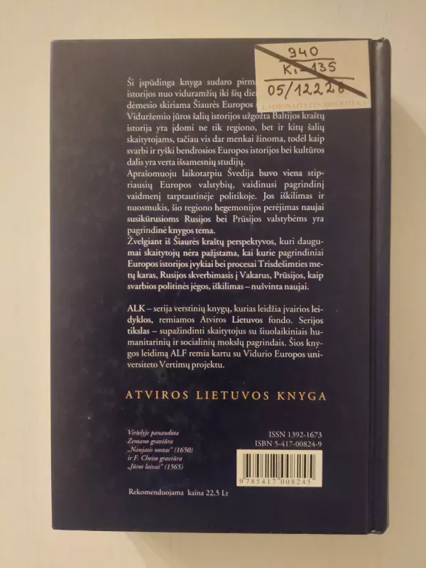 Šiaurės Europa ankstyvaisiais naujaisiais amžiais - David Kirby, knyga 4