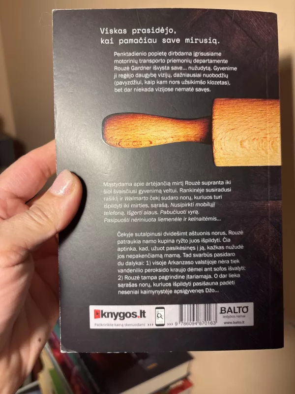 DVIDEŠIMT AŠTUONI SU PUSE NORO. Kaip norėtum praleisti likusį gyvenimą, jei vieną dieną išvystum save mirusią? - Denise Grover Swank, knyga 3