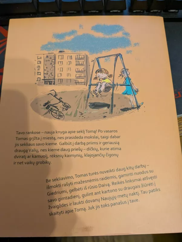 Kiemo seklys Tomas ir Valius - Rebeka Una, knyga 2