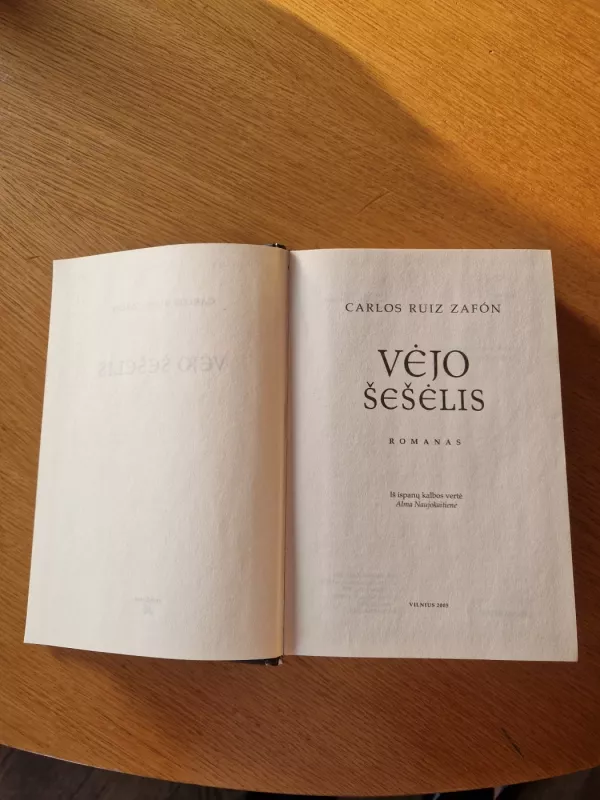 Vėjo šešėlis - Carlos Ruiz Zafon, knyga 3