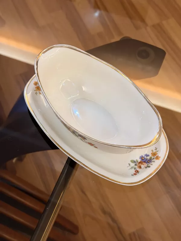 Vintažinė porcelianinė padažinė - , namai ir interjeras 4