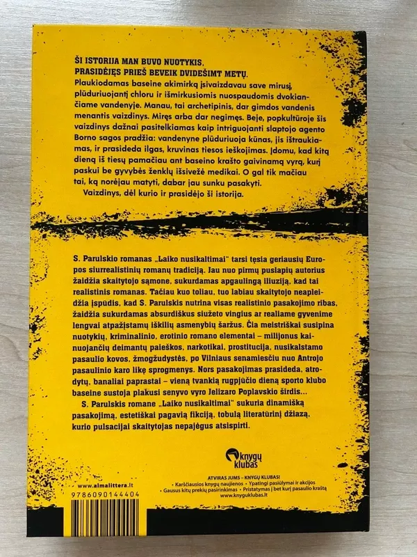 Laiko nusikaltimai - Sigitas Parulskis, knyga 3